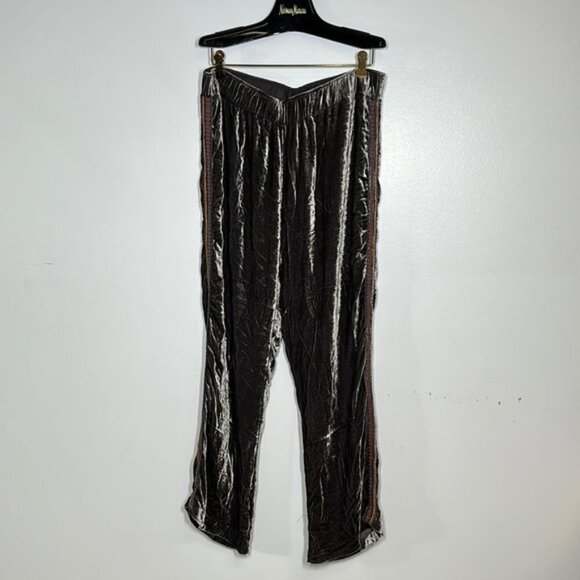 Johnny Was Ravi Wide Leg Velvet Pant - Picture 7 of 15